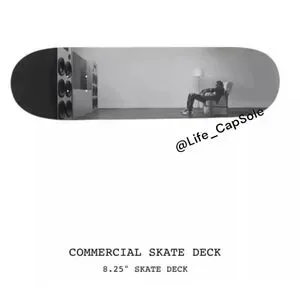 8.5" Cactus Jack Travis Scott Skate Deck Skateboard X Playstation PS5 Sealed New