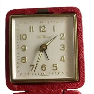 80s Seth Thomas Germany Ancient Mechanical Travel Clock