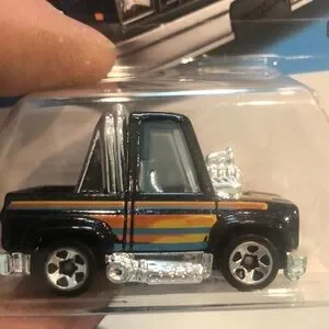 '83 Chevy Silverado Toy Truck - Black And Silver