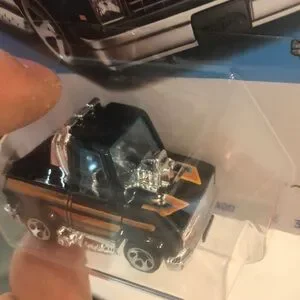 '83 Chevy Silverado Toy Truck - Black And Silver