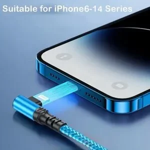 90 Degree Lightning Adapter For IPhone In Rose Gold NIB