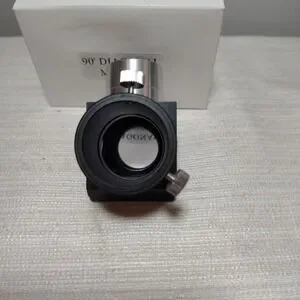 90° Telescope Diagonal Mirror With Box 1.25" Eyepiece Adapter Reflector Part
