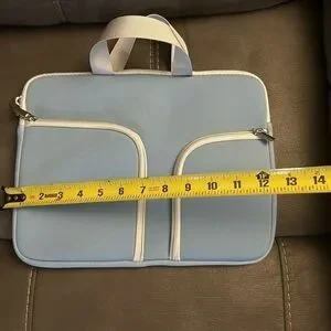 9X12 Laptop Bag Blue