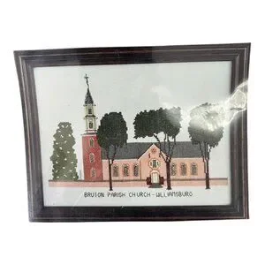 A Gentle Art By Tricia Cross Stitch Kit – Vintage - Bruton Parish Church 1992