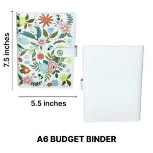 A6 Budget Binder Cash Envelopes Money Binder Reusable Cash Trackers