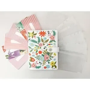 A6 Budget Binder Cash Envelopes Reusable Tracker Sheets Money Binder