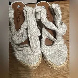 Abba Shoes Open Toe Wedges Shoes