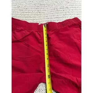 Abound Swim Trunks Shorts Suit Pockets 6.5" Inseam Mens Size 2XL Red 100% Nylon