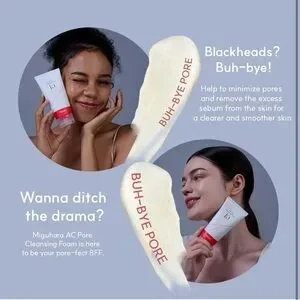 AC Pore Cleansing Foam Korean Skincare Face Wash 120 Ml (4.05 Oz) MIGUHARA