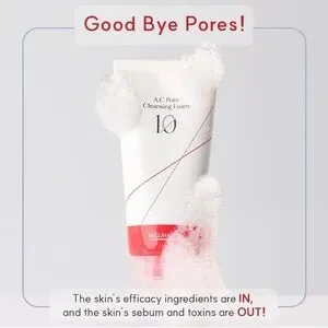 AC Pore Cleansing Foam Korean Skincare Face Wash 120 ml (4.05 oz) MIGUHARA