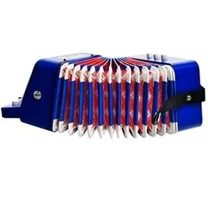 Accordion Instrument Toys 10 Keys Button Small Accordion Music Kids NEW #Toy26