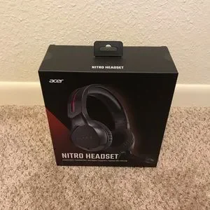 Acer Nitro Over The Ear Wired Gaming Headset Black New Headphones