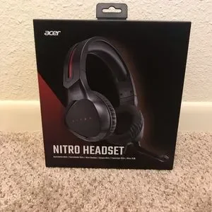 Acer Nitro Over the Ear Wired Gaming Headset Black New headphones
