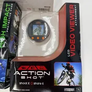 Action Shot Digital Adventure Video Camera With Various Accessories NEW