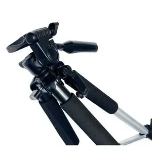 Acuvar Camera Tripod Aluminum Lightweight Portable Adjustable Height 50 Inch