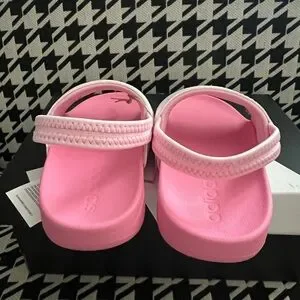 Adidas Adilette Estrap Toddler Swimming Slides- Size 9K
