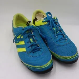 Adidas Blue & Lime Green Touch Compound Sneakers Mens 8.5