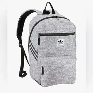 Adidas Originals National SST Backpack Adult Jersey Grey 18”x12”x6.5”