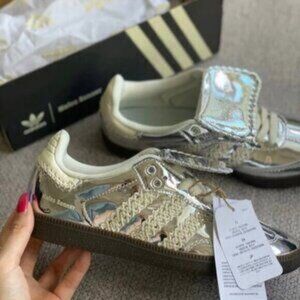 Adidas Samba X Wales Bonner Silver Metallic