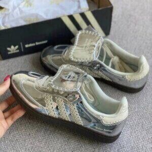 Adidas Samba X Wales Bonner Silver Metallic