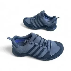 Adidas Terrex Swift R2 GTX Hiking Shoes Men's 9 Gray Black BC0383 Continental