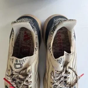 Adidas Ultra Boost 5X Digital Camo Over Time Sneakers Mens Size 9 Beige Tan Rare
