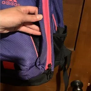 Adidas Violet And Coral Backpack