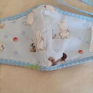 Adorable little boy & matching brother face masks bundle