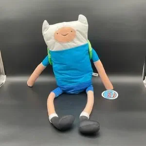 Adventure‎ Time Finn Plush Toy Cartoon Network Dave Busters 28″ Original Tags