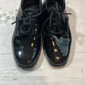 After Six Patent Black Dress Shoes Boys Size 10