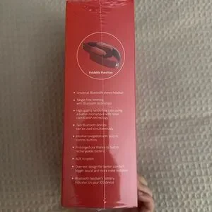Ai Pro Red Bluetooth Stereo Headset