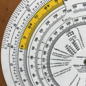 Air Navigation Plotter Type X-1 Circular Flight Computer For Aviation Courses