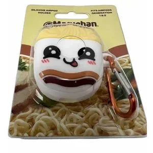 Airpods Case 1st 2nd Cover Gen Funny Face Maruchan Ramen Silicone Earphone