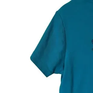 Alaska Rhinestone T-shirt Turquoise Size Medium