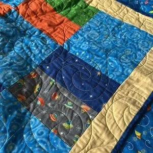 Alaskan Made Valley Quilters Guild Quilt EUC