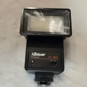 Albinar 80 MDZ Computer Universal Shoe Mount Camera Flash Vintage