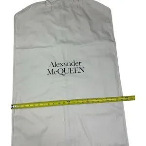 Alexander McQueen Canvas Garment Bag LONG WEDDING Dustproof And ICONIC TRAVEL