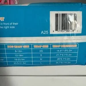 All-Absorb Disposable Male Wraps - Blue