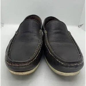Allen Edmonds Driving Loafer Dark Brown Leather Men's Sz 8 D 60412 Casual Shoes