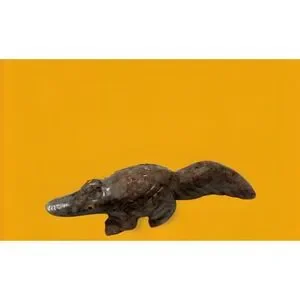 Alligator Handcrafted Stone Carved Animal Natural‎ Rock Mineral Carving Fetish