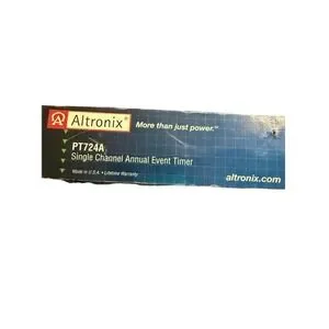Altronix PT724A Timer 365 Day 24 Hour 1 Channel LCD Display Battery Charger