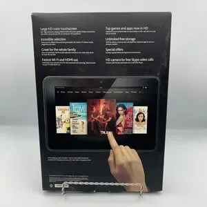 Amazon Kindle Fire HD 8.9" Tablet Wi-Fi 16GB – Black With Box & Charger