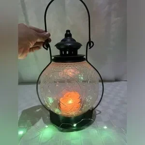 Ambient Lantern Glass And Metal