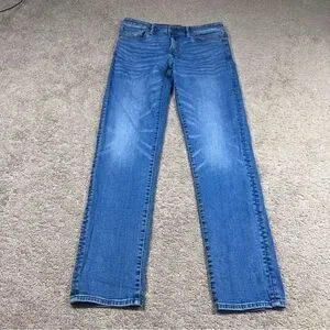 American Eagle Men’s AirFlex+ Slim Straight Denim Blue Jeans Size 32x33