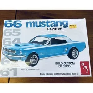 AMT Ford Mustang Hardtop Model Kit#2207 1966 Build Custom Or‎ Stock NOS Sealed