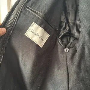 Andrew Marc Addition Geniune Leather Full Zip Jacket - L