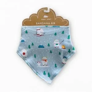 Angel Dear Baby Bamboo Bandana Bib Yeti NWT