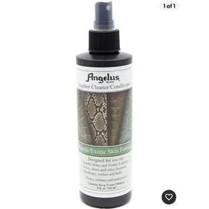 Angelus Reptile/Exotic Leather Cleaner And Conditioner 8 Fl. Oz. Pump‎ spray