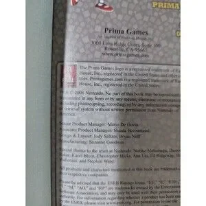 Animal Crossing: City Folk Prima Premiere Edition Strategy Guide With Poster