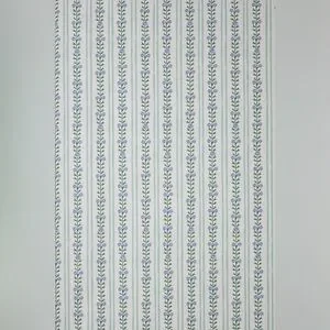 Anthropologie Ellen Merchant Wedgewood Floral Striped Wallpaper NWT